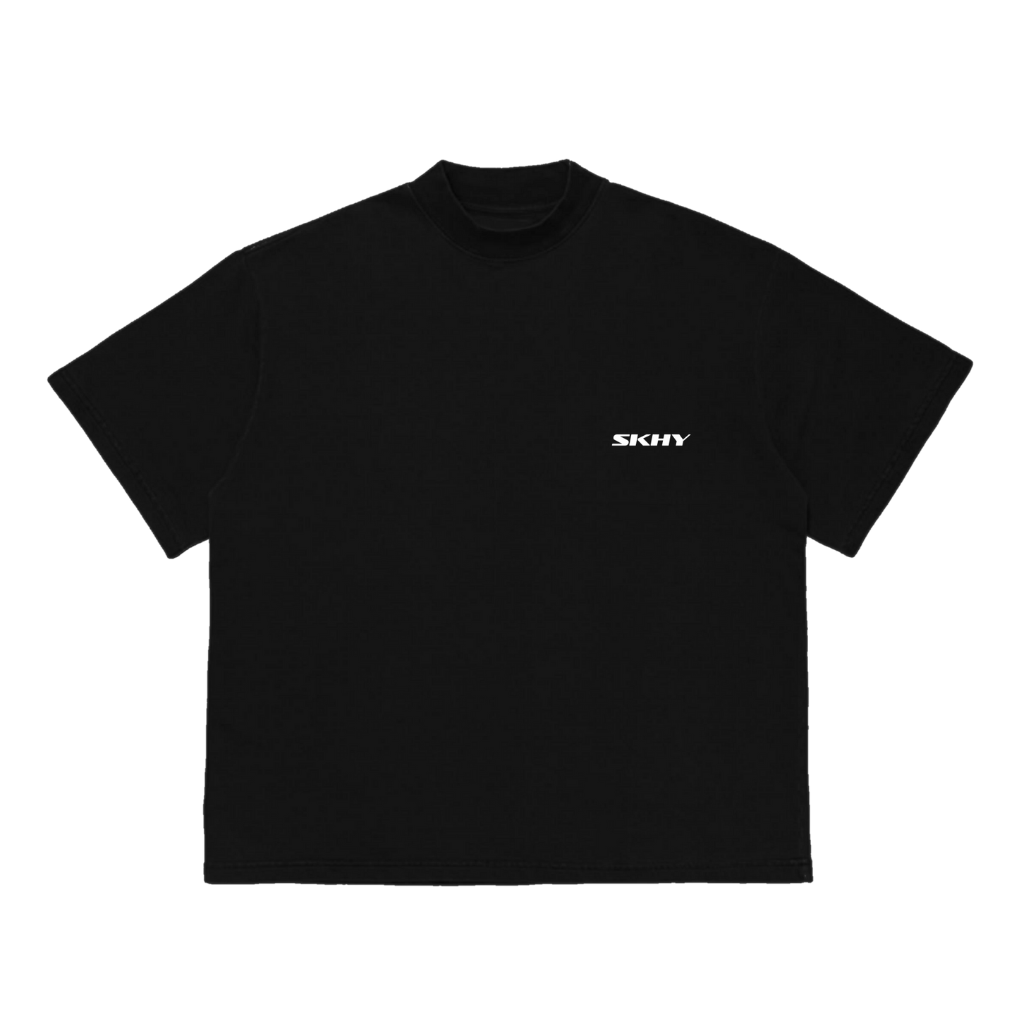 SKHY Logo Tee - Midnight Black