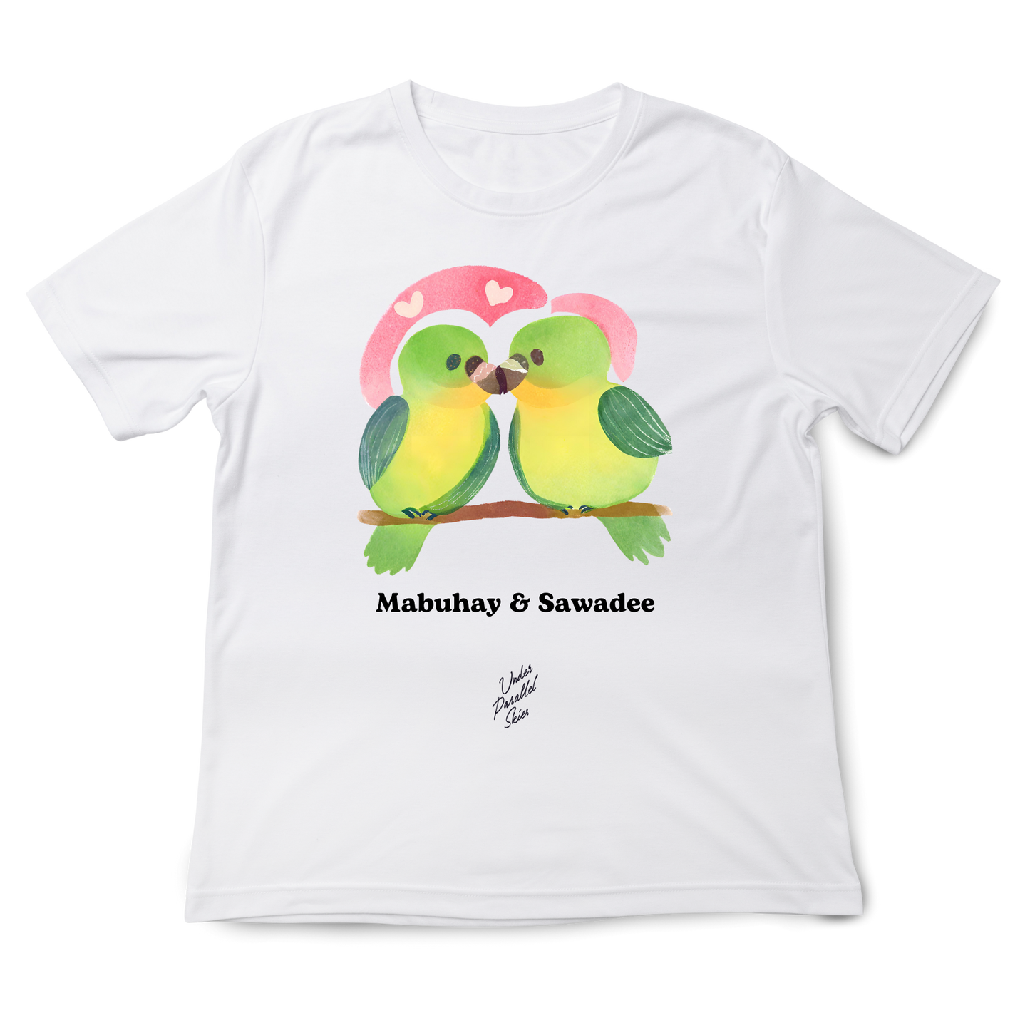 SKHY × Under Parallel Skies MABUHAY & SAWADEE Lovebirds TEE