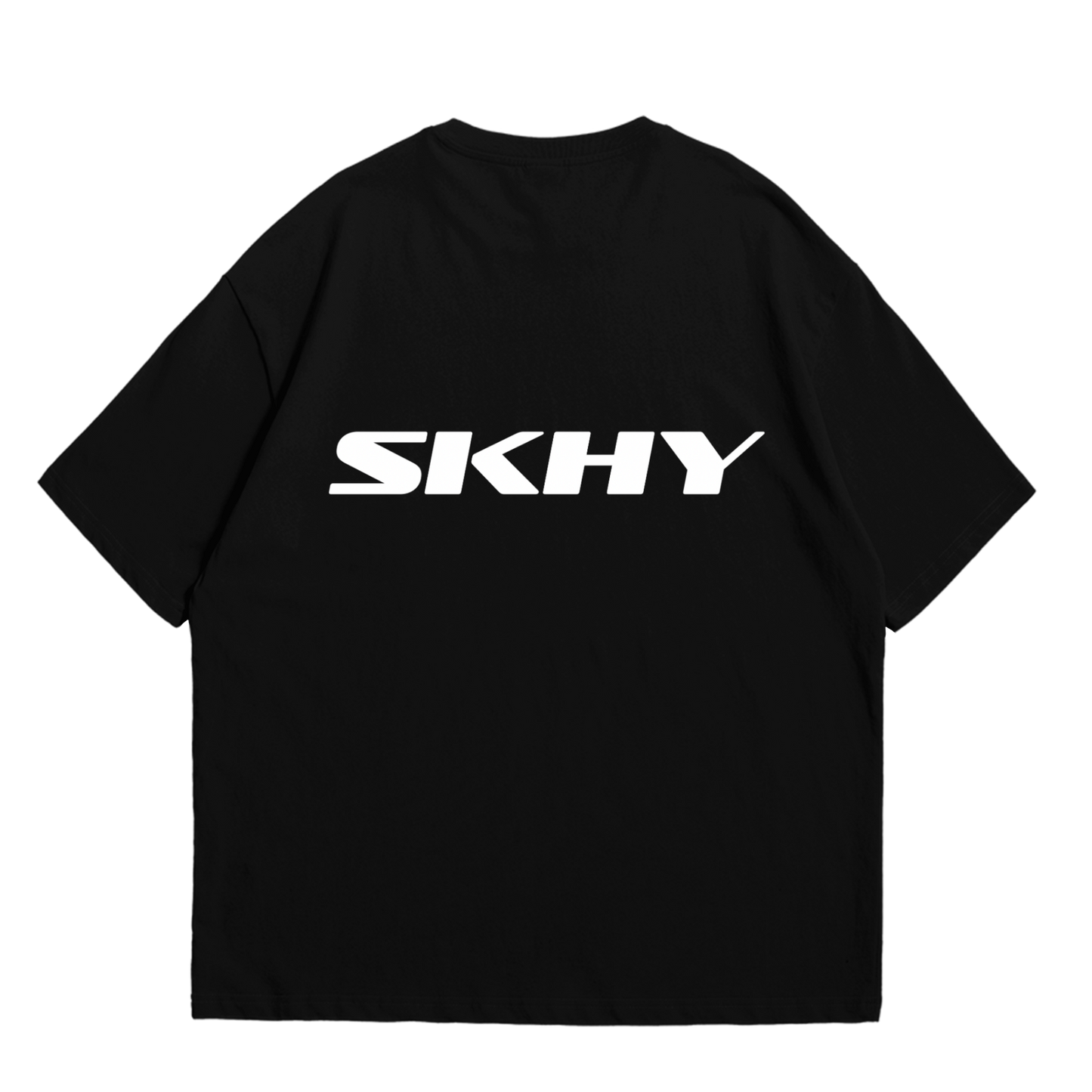 SKHY Logo Tee - Midnight Black